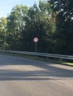70 km/h Schild nach der Einfahrt nach Gut Unterwaldbach<br><small>Ralf König</small>